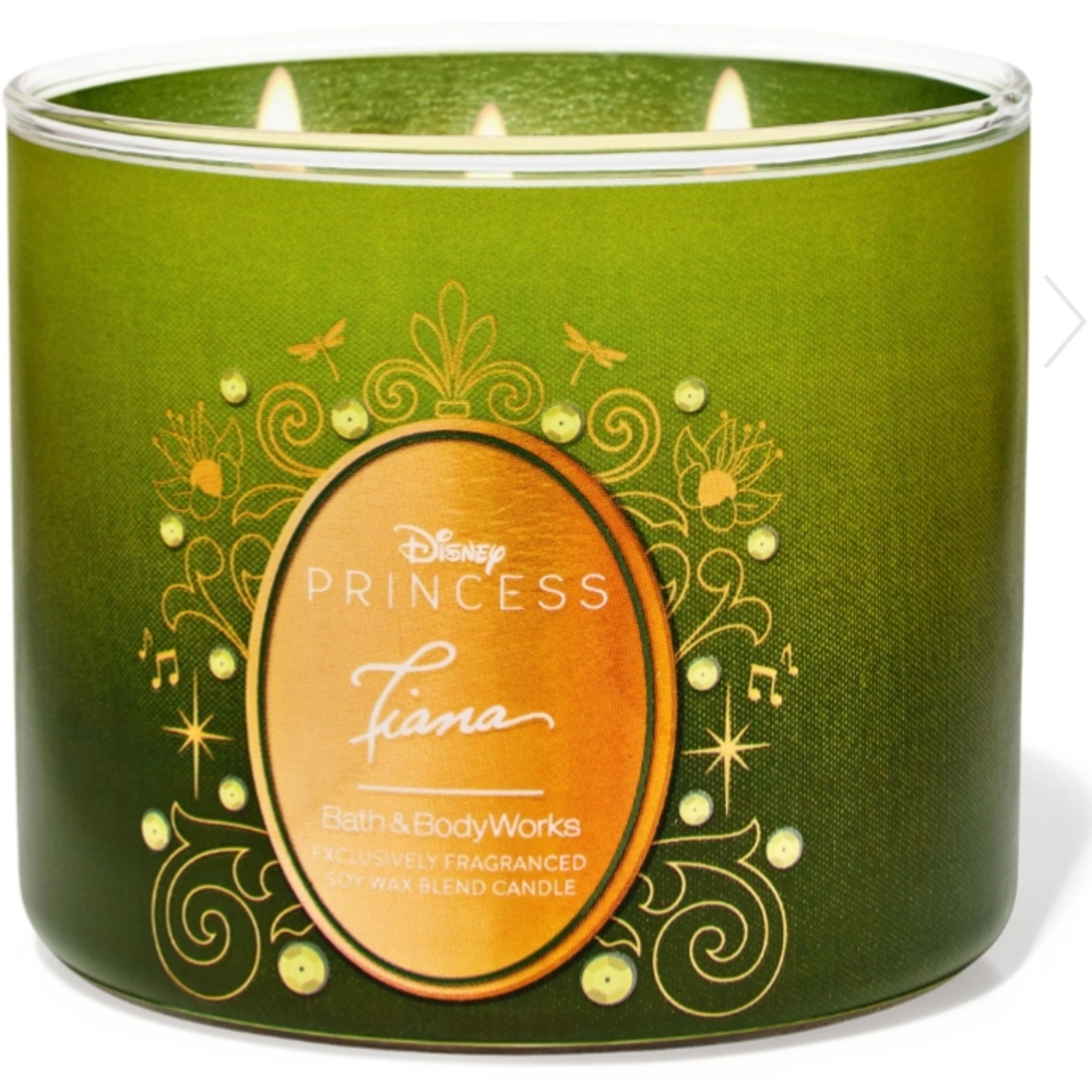 Disney Princess Tiana Green Candle *BRAND NEW